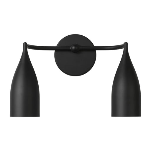 Generation GLV1082 Maya 2-lt 15" LED Vanity - Midnight Black
