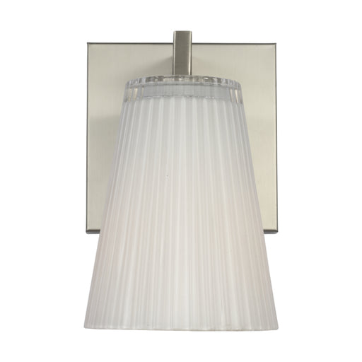 Generation GLV1101 Upson 1-lt 8" Tall Vanity Light - Brushed Nickel