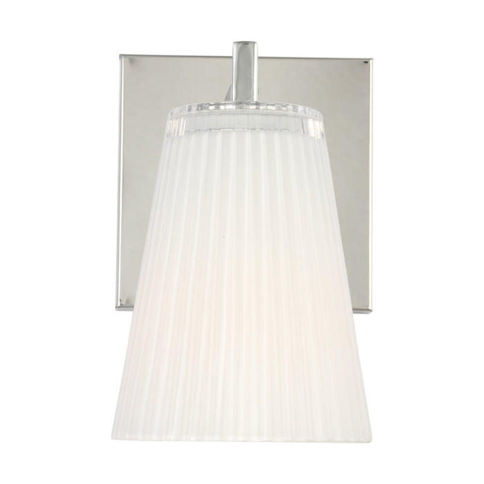 Generation GLV1101 Upson 1-lt 8" Tall Vanity Light - Chrome