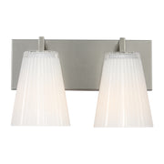 Generation GLV1102 Upson 2-lt 12" Bath Light - Brushed Nickel