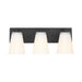 Generation GLV1103 Upson 3-lt 18" Vanity Light - Midnight Black