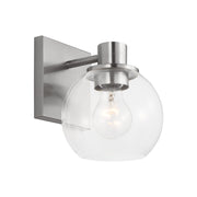 Generation GLV1121 Rito 1-lt 7" Tall Bath Light - Brushed Nickel