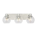 Generation GLV1123 Rito 3-lt 23" LED Bath Light - Chrome