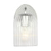 Generation GLV1131 Eisele 1-lt 8" Tall Wall Sconce - Chrome