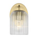 Generation GLV1131 Eisele 1-lt 8" Tall Wall Sconce - Satin Brass