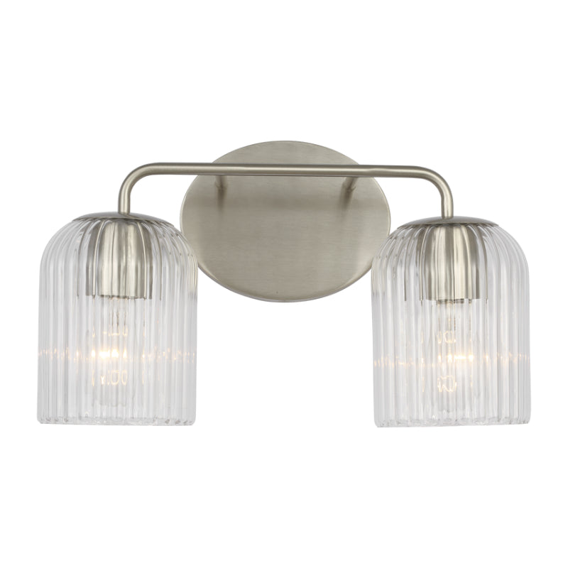 Generation GLV1132 Eisele 2-lt 14" LED Vanity - Brushed Nickel