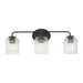 Generation GLV1133 Eisele 3-lt 24" LED Vanity - Midnight Black