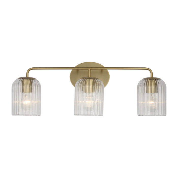 Generation GLV1133 Eisele 3-lt 24" LED Vanity - Satin Brass