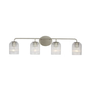 Generation GLV1134 Eisele 4-lt 34" Vanity Light - Brushed Nickel