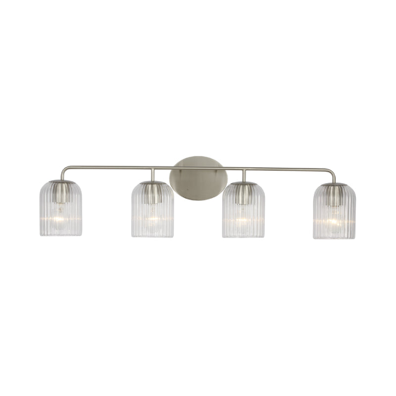 Generation GLV1134 Eisele 4-lt 34" Vanity Light - Brushed Nickel