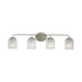 Generation GLV1134 Eisele 4-lt 34" Vanity Light - Brushed Nickel