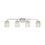 Generation GLV1134 Eisele 4-lt 34" Vanity Light - Chrome