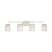 Generation GLV1134 Eisele 4-lt 34" Vanity Light - Matte White