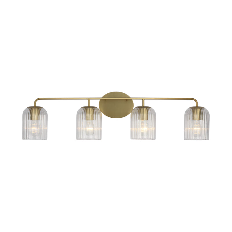 Generation GLV1134 Eisele 4-lt 34" Vanity Light - Satin Brass
