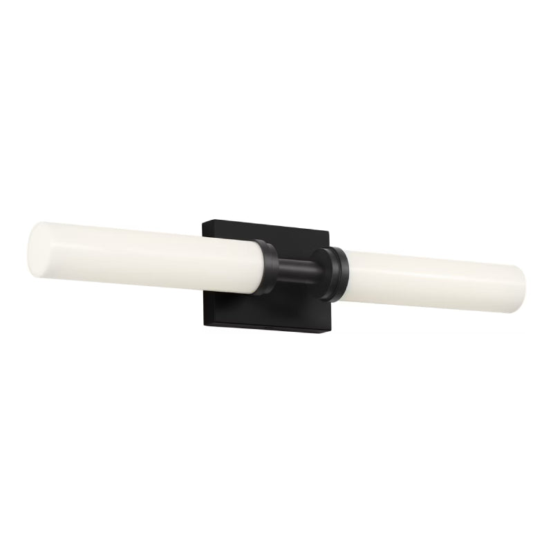 Generation GLV1432 Coles 2-lt 24" LED Vanity Light - Midnight Black