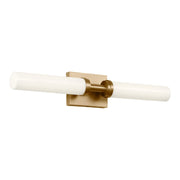 Generation GLV1432 Coles 2-lt 24" LED Vanity Light - Satin Brass