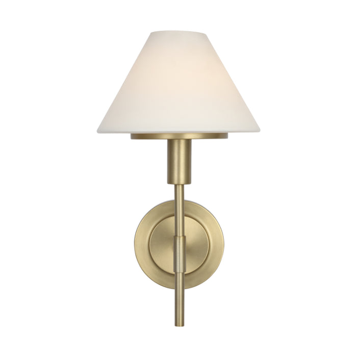 Generation GLW1011 Mendota 1-lt 14" Tall Wall Sconce - Satin Brass