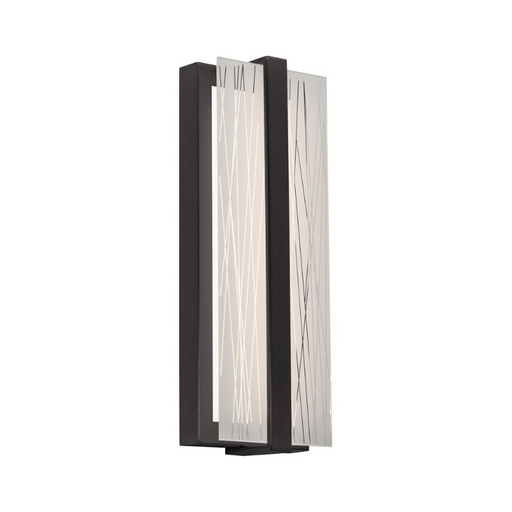 AFX GLYS0514LAJUD Gallery 1-lt 14" Tall LED Wall Sconce - Black