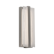 AFX GLYS0514LAJUD Gallery 1-lt 14" Tall LED Wall Sconce - Satin Nickel