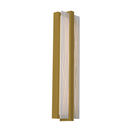 AFX GLYS0520LAJUD Gallery 1-lt 20" Tall LED Wall Sconce - Light Antique Brass