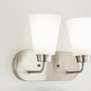 Generation 4415202 Kerrville 2-lt 12" Wall/Bath Light