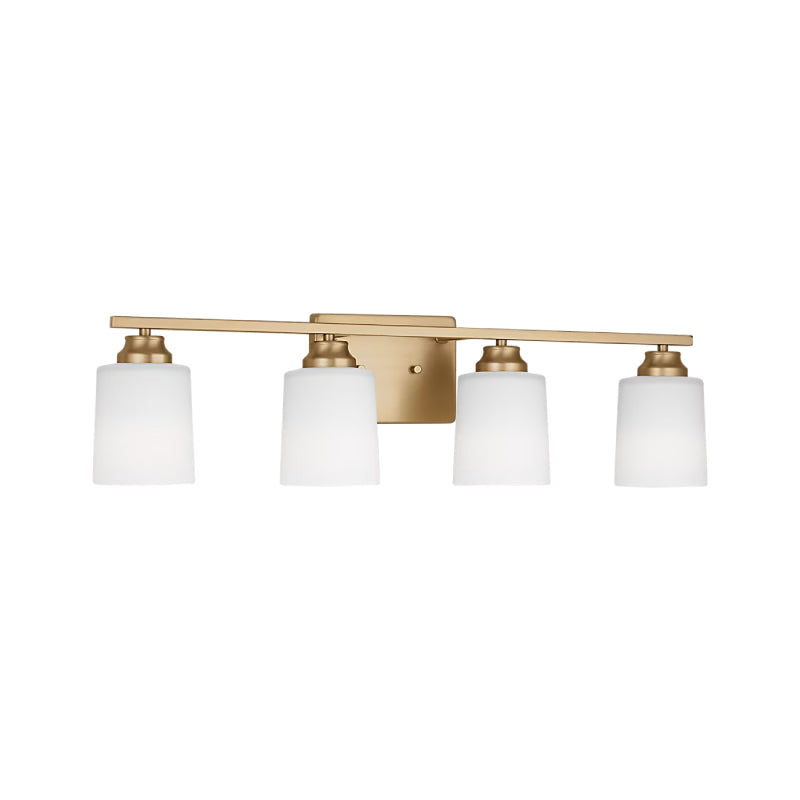 Generation 4420904 Vinton 4-lt 29" Wall/Bath Light - Satin Brass