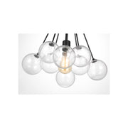 Visual Comfort 6514301 Bronzeville 1-lt 14" Chandelier - Midnight Black