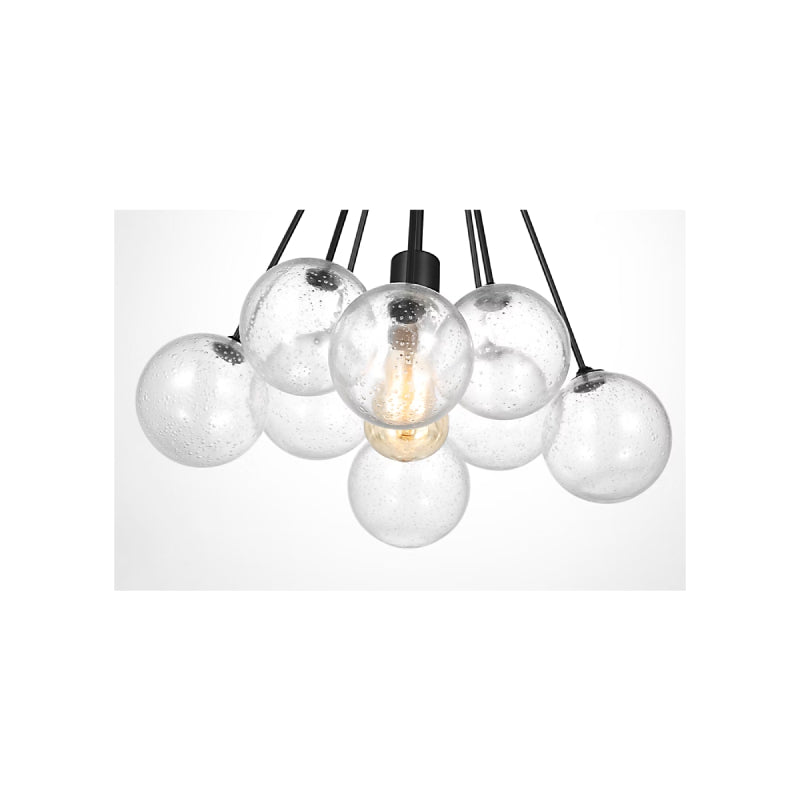 Visual Comfort 6514301 Bronzeville 1-lt 14" Chandelier - Midnight Black