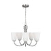 Generation GLC1115 Miles 5-lt 21" Chandelier - Brushed Nickel