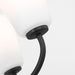 Generation GLC1115 Miles 5-lt 21" Chandelier - Midnight Black