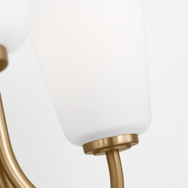Generation GLC1115 Miles 5-lt 21" Chandelier - Satin Brass