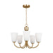 Generation GLC1115 Miles 5-lt 21" Chandelier - Satin Brass