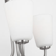 Generation GLC1123 Miles 3-lt 18" Chandelier - Brushed Nickel