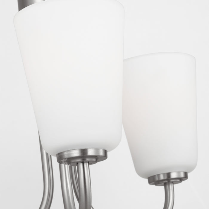 Generation GLC1123 Miles 3-lt 18" Chandelier - Brushed Nickel