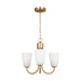 Generation GLC1123 Miles 3-lt 18" Chandelier - Satin Brass