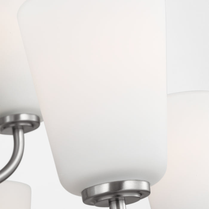 Generation GLC1139 Miles 9-lt 29" Chandelier - Brushed Nickel