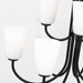 Generation GLC1139 Miles 9-lt 29" Chandelier - Midnight Black