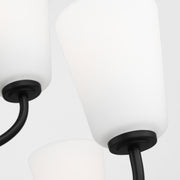 Generation GLC1139 Miles 9-lt 29" Chandelier - Midnight Black