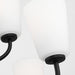 Generation GLC1139 Miles 9-lt 29" Chandelier - Midnight Black