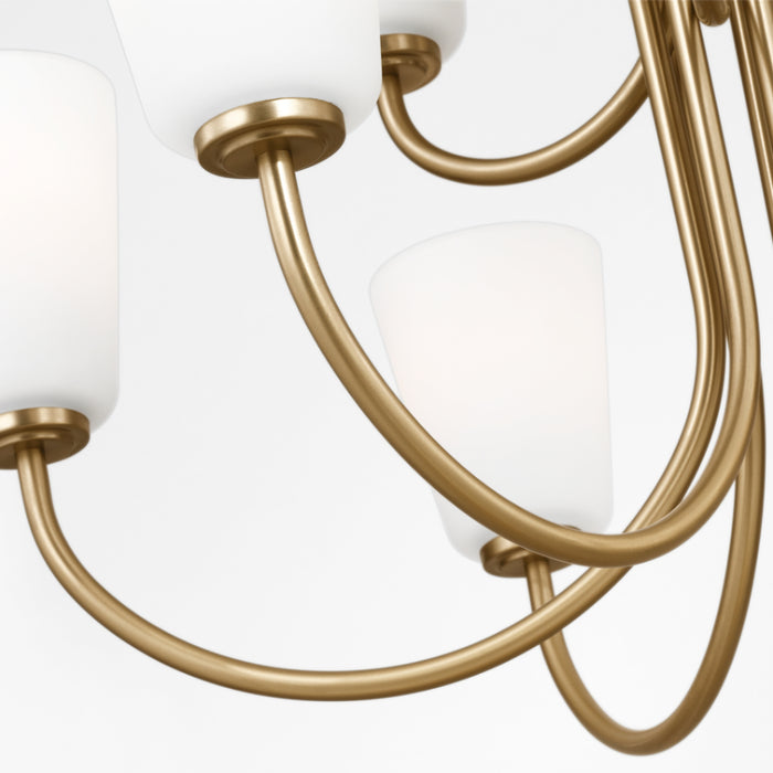 Generation GLC1139 Miles 9-lt 29" Chandelier - Satin Brass