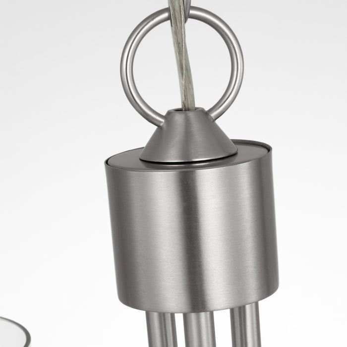 Generation GLC1153 Miles 3-lt 18" Chandelier - Brushed Nickel