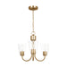 Generation GLC1153 Miles 3-lt 18" Chandelier - Satin Brass