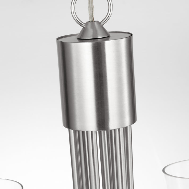 Generation GLC1169 Miles 9-lt 29" Chandelier - Brushed Nickel