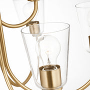 Generation GLC1169 Miles 9-lt 29" Chandelier - Satin Brass