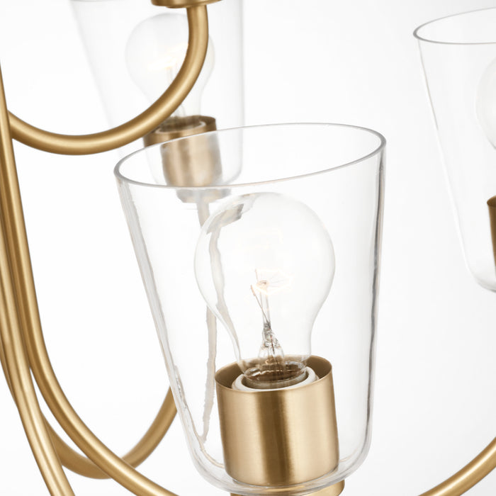 Generation GLC1169 Miles 9-lt 29" Chandelier - Satin Brass
