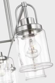 Visual Comfort GLC1184 Anders 4-lt 48" Chandelier - Brushed Nickel