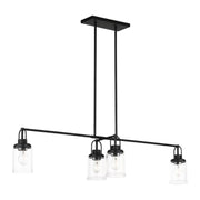 Visual Comfort GLC1184 Anders 4-lt 48" Chandelier - Midnight Black