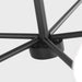Generation GLC1235 Mendota 5-lt 40" Chandelier - Midnight Black