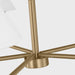 Generation GLC1235 Mendota 5-lt 40" Chandelier - Satin Brass