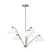 Generation GLC1255 Werley 5-lt 32" Large Chandelier - Brushed Nickel